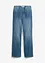 Straight thermojeans met high waist, bonprix