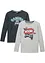 Jongens longsleeve (set van 2), bonprix