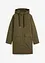 Wijde winterparka met capuchon en teddy voering, bonprix