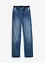 Wide leg jeans met high waist comfortband, bonprix