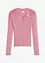 Poloshirt met siersteentjes, bonprix