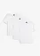 T-shirt met V-hals (set van 3), bonprix