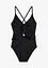 Badpak met cut-out en volants, bonprix