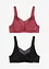 Feel Comfort-bralette van zacht materiaal (set van 2), bonprix