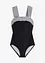 Corrigerend badpak met brede bandjes, medium corrigerend, bonprix