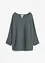 Geribde oversized trui van viscosemix, bonprix