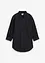 Oversized blouse van katoen met 3/4 mouwen, bonprix