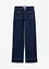 Wide leg stretch jeans mid waist, bonprix