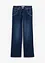 Straight stretch jeans mid waist, bonprix