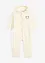 Baby fleece jumpsuit met capuchon, bonprix