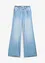 High waist jeans wide leg, bonprix