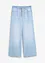 Wide leg jeans, mid waist, comfortabele band, bonprix
