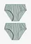 Maxislip met fijne kant (set van 2), bonprix