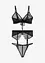 Bralette + string + jarretels (3-dlg. set), VENUS