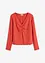 Geribd shirt met V-hals, bonprix