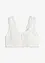Bralette zonder beugels met sluiting voorop, bonprix
