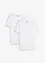 T-shirt ( set van 2) van puur biologisch katoen, slim fit, bonprix