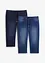 3/4 instap stretch jeans, straight,regular fit ( set van 2), bonprix