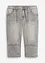Regular fit 3/4 stretch jeans, straight, bonprix