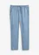 Instapjeans met linnen regular fit, straight, bonprix