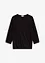 Shirt met 3/4 mouwen en kant in een wikkelllook, bonprix