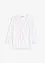 Shirt met 3/4 mouwen en kant in een wikkelllook, bonprix
