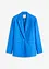 Casual linnen blazer met brede revers, bonprix