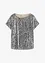 Shirt in een luipaardprint, met pailletten, bonprix