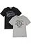 T-shirt (set van 2), bonprix