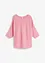 Geribde oversized trui van viscosemix, bonprix