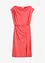 Asymmetrische jersey jurk met rimpels, bonprix