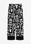 Gedessineerde jersey broek, bonprix