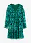 Gedessineerde mesh jurk, bonprix