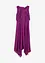 Premium chiffon midi jurk met kant, bonprix