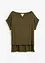 Oversized shirt van vloeiende viscose, bonprix