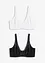 Minimizer bh met beugels en gerecycled polyamide (set van 2), bonprix