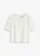 Blouse met korte mouwen en kant, bonprix