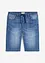Lange lichte sweatjeans bermuda, regular fit, bonprix