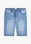 Lange lichte sweatjeans bermuda, regular fit, bonprix