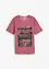 T-shirt van biologisch katoen in washed out look, bonprix