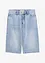 Jeans bermuda mid waist, low stretch, bonprix