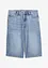 Jeans bermuda mid waist, low stretch, bonprix
