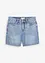 Jeans bermuda mid waist, low stretch, bonprix