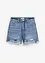 Jeans short high waist, low stretch, bonprix