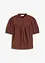 Mousseline blouse met korte mouwen, bonprix
