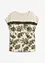 Shirt met een rand van kant en een paisley motief, bonprix