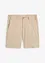Chino bermuda regular fit met linnen, bonprix