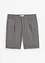 Stretch bermuda regular fit met bandplooien, bonprix