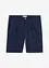 Stretch bermuda regular fit met bandplooien, bonprix