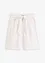 Twill short met ceintuur, bonprix
